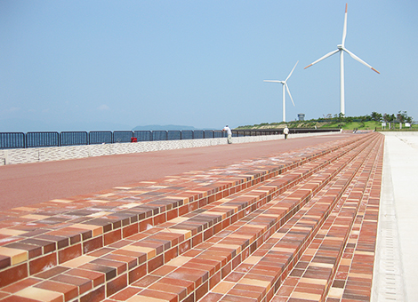 舗装の納入実績写真