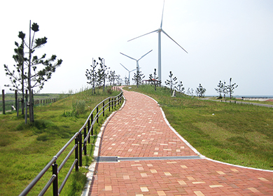 響灘北緑地修景施設の写真